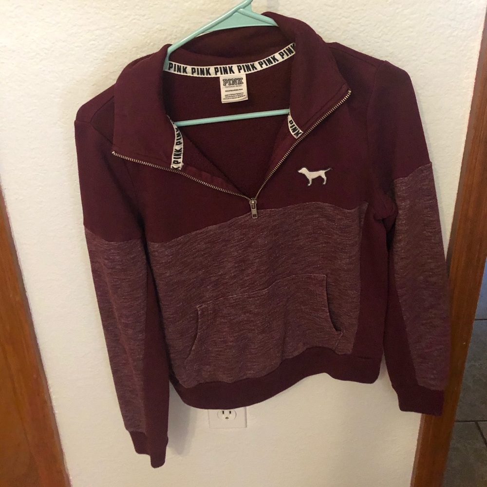 Pink hoodie
